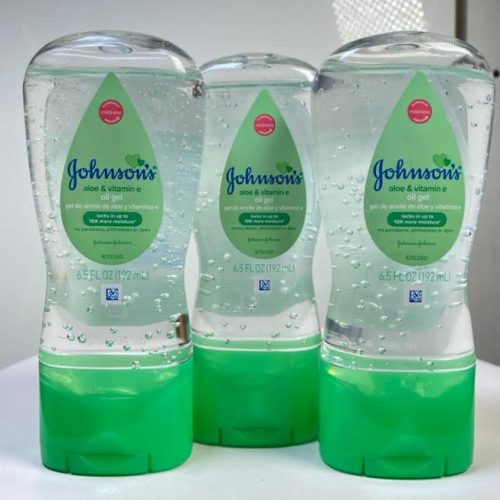 Moisturizer: Johnson gel