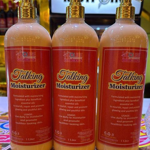 TALKING BODY MOISTURIZER